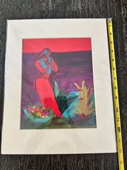 Mapuana Artwork Luau Hula Print