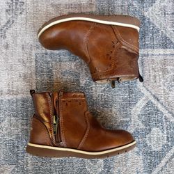 Stride Rite toddler girls boots brown ankle boots size 6M