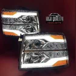Chevy Silverado 2007. 2013 Headlights.