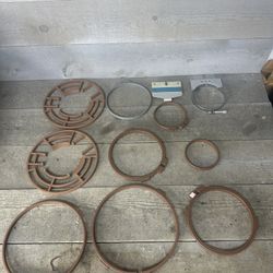 Barudan Embroidery Machine Hoops Asst Lot # 9 15 19 Spider Frame