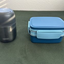 Insulated Food Container & Bento style food container. 