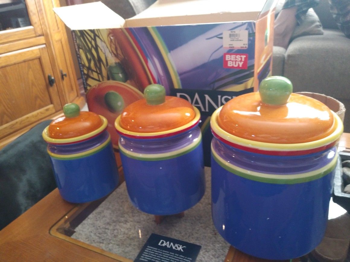 Dansk cannister set new
