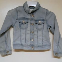 My Place Little Girls Denim Jacket, Size Xs (4)