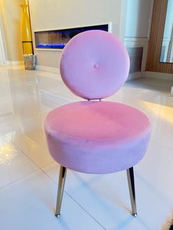 pink chair modern