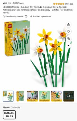 LEGO Daffodils