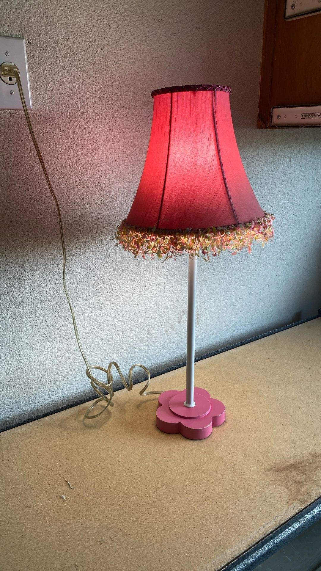 Cute pink lamp
