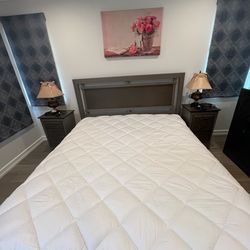 Olympic Queen Mattress and Bed Frame