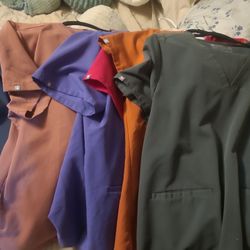 6 Pair Of Fig Scrubs Xxl