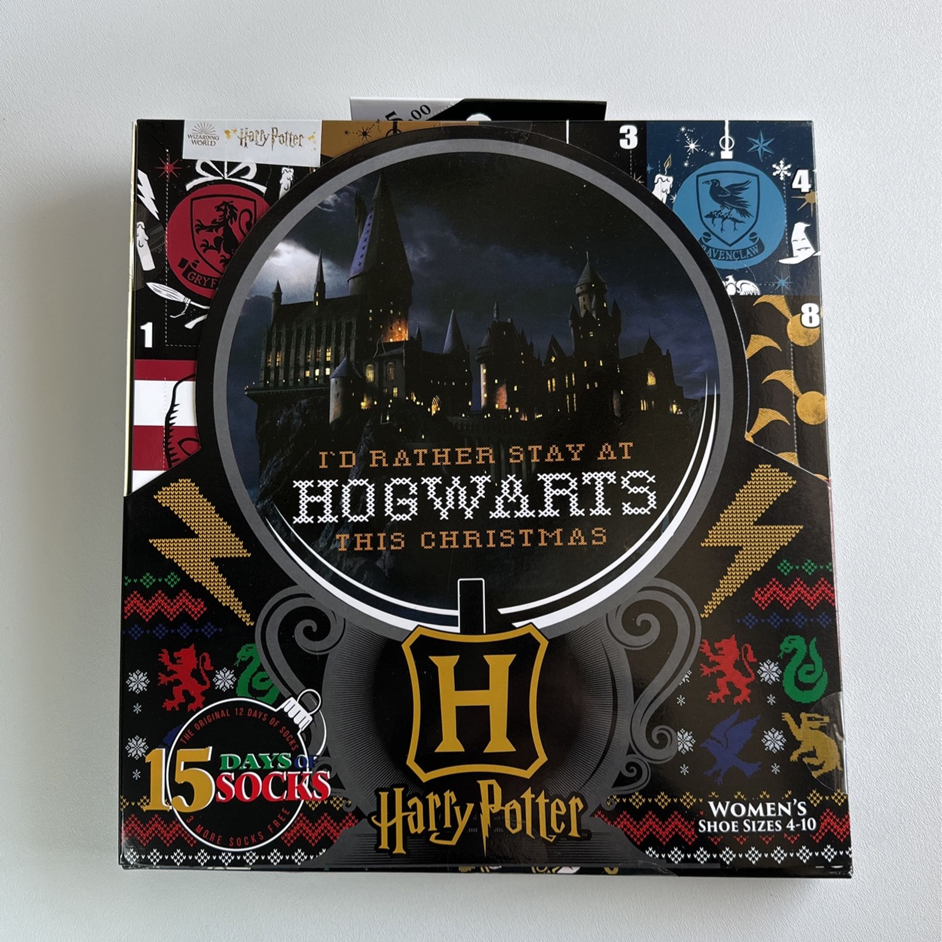 Harry Potter “I’d Rather Stay At Hogwarts This Christmas” Women’s Socks 