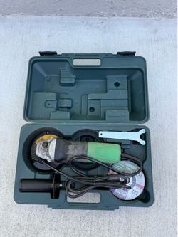 Tools Hitachi 4-1/2” Angle Grinder With Case