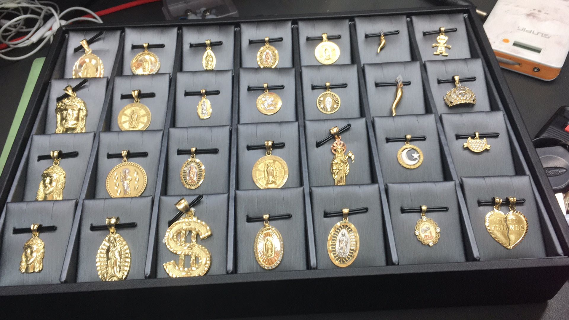 10k gold charms.