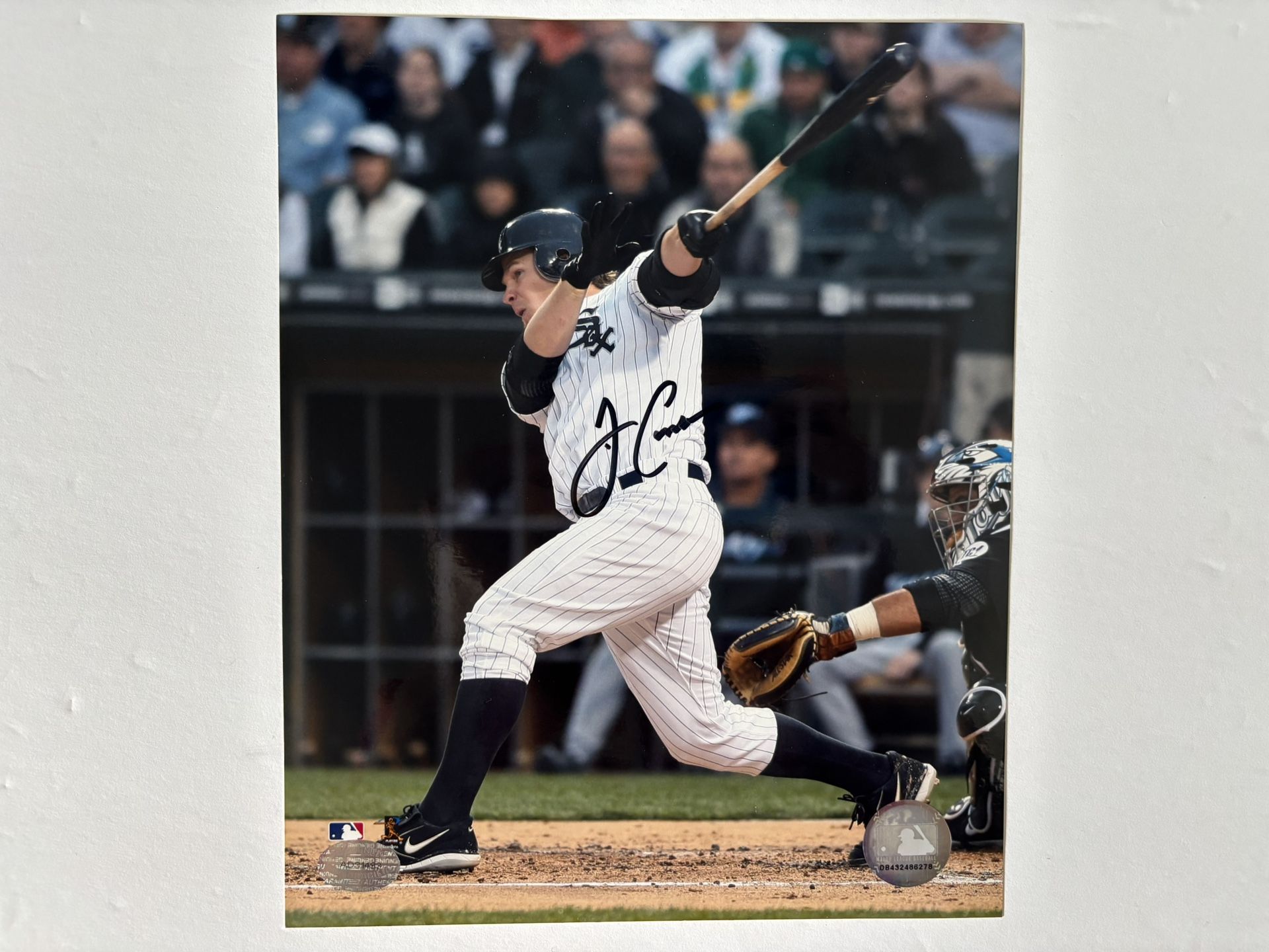 Joe Crede White Sox Autographed Photo