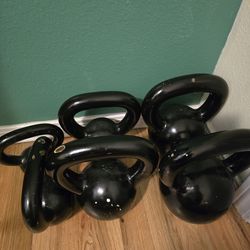 Kettlebell set 5 - 30lbs