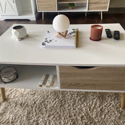 Modern Coffee Table & TV Stand Set - $175