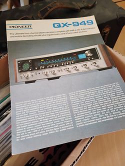 Pioneer QX 949 Info Brochure 