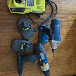 Ryobi Drill Set