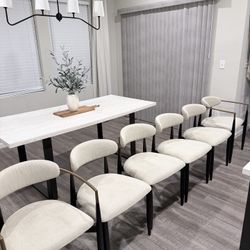 ARHAUS Jagger Dining chairs (6)