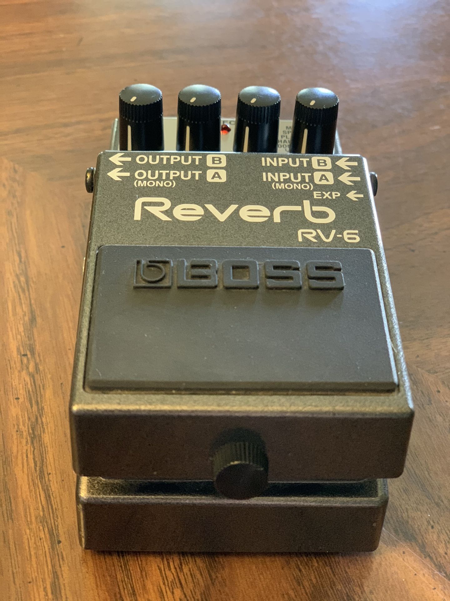 BOSS RV-6 Reverb + Delay Guitar Effects Pedal
