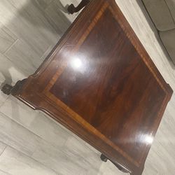 Mahogany Claw foot Coffee Table 