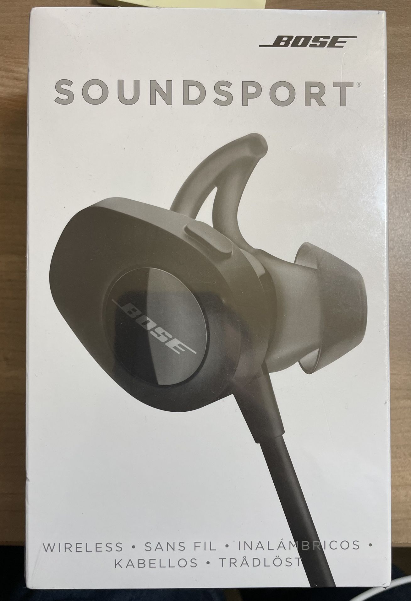 Bose Soundsport, Wireless Earbuds, Sweat proof, Black