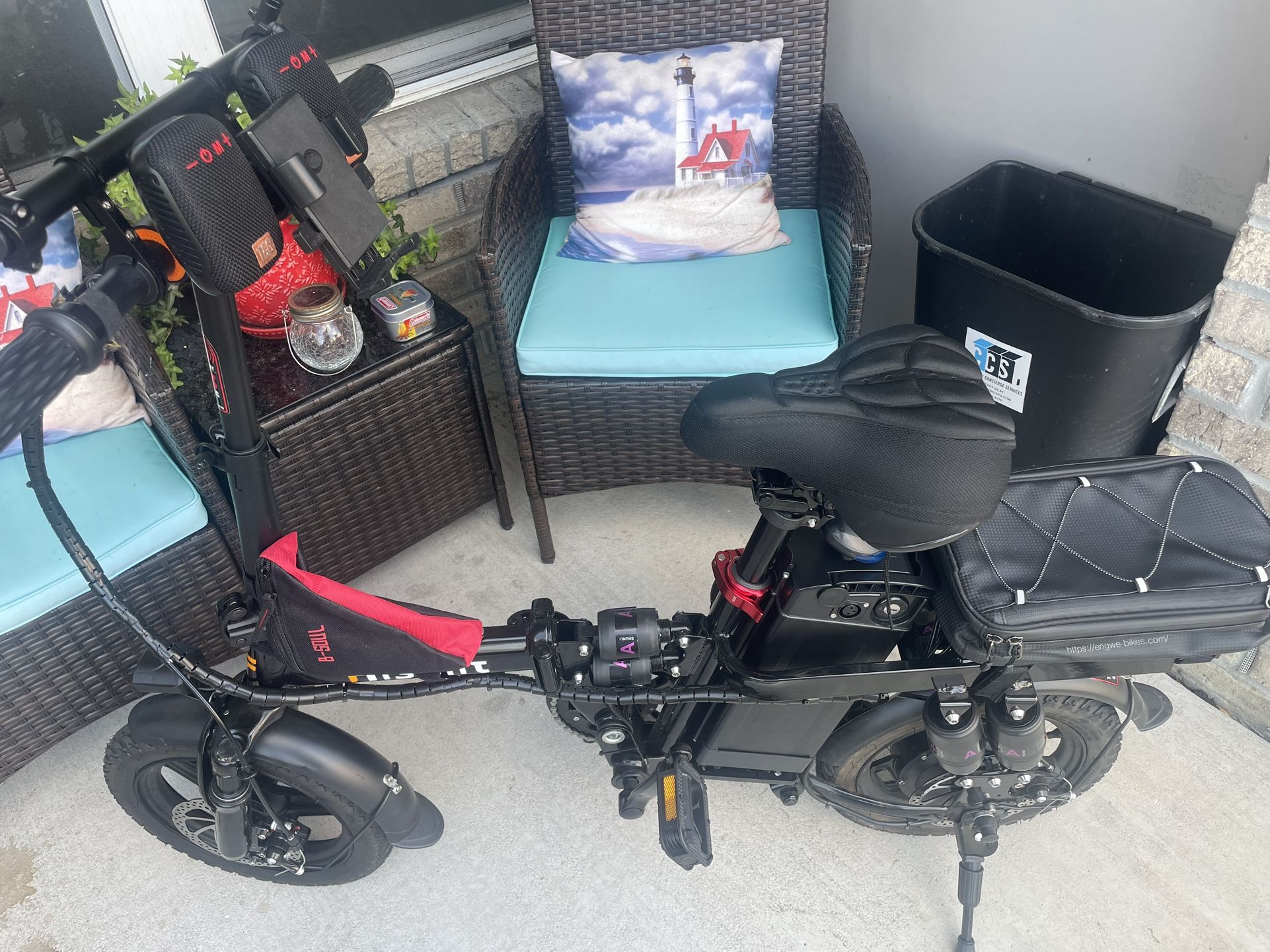 740 Watt E-Bike 48v 17.5AH