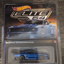 Hot Wheels Elite 64 Modified 69 Ford Mustang