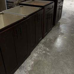 Java Coffee Kitchen Cabinets