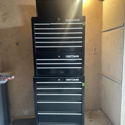  Craftsman Rolling Tool Box + Top Chest (tools included)