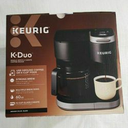 Keurig K-Duo Single Serve K-Cup Pod & Carafe Coffee Maker