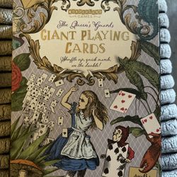 Alice In Wonderland Giant Playing Cards