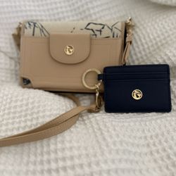 Spartina 44 Multi phone Crossbody Key Wallet Combo