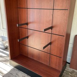  2 sided, retail merchandise Adjustable display, Gondola slat style