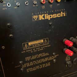 Klipsch Subwoofer Untested Speaker Surround