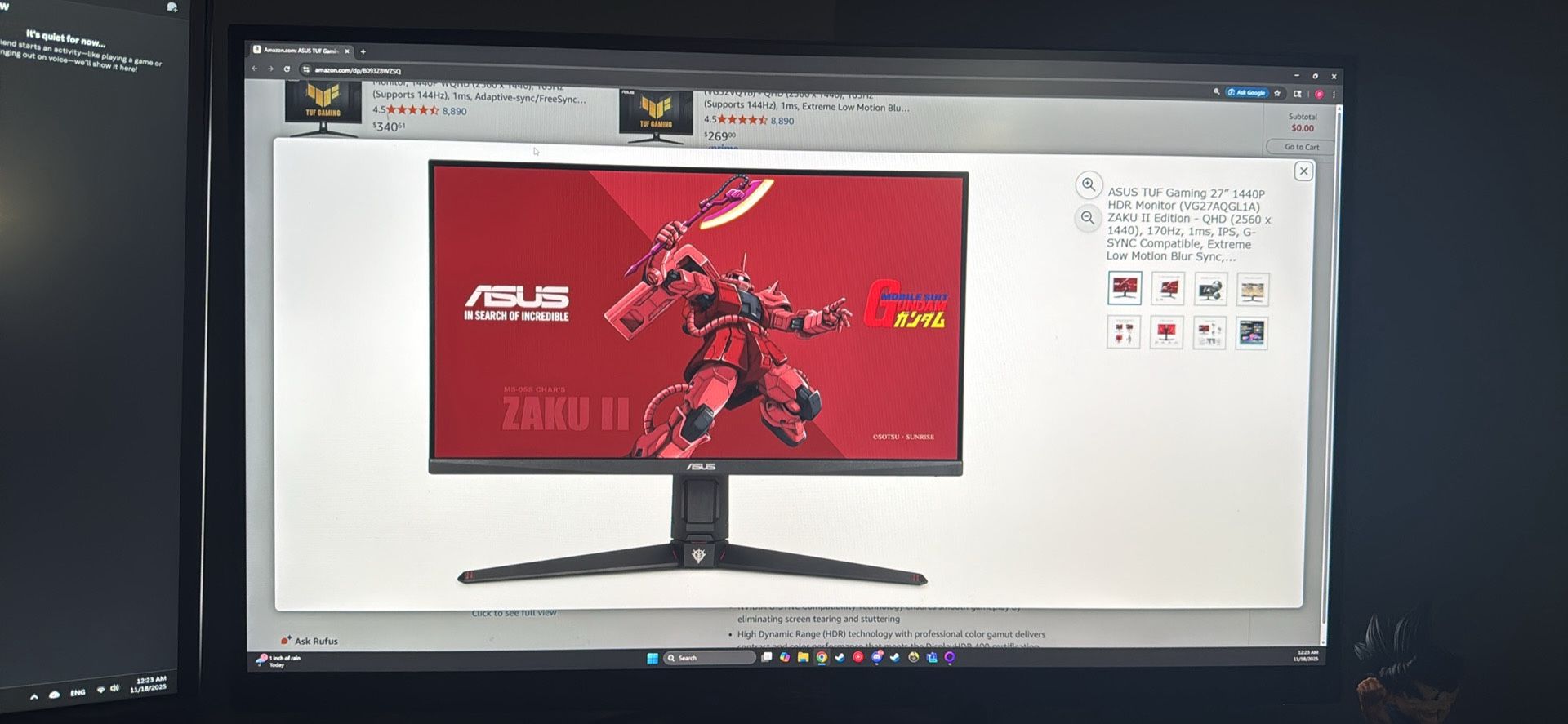 Two Gaming Monitors Bundled 