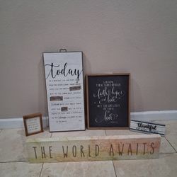 Inspiration Wall Art Set