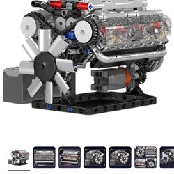 Creative Idea V8 Engine