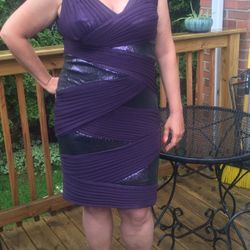 Sequins Evening Dress  Size 16
