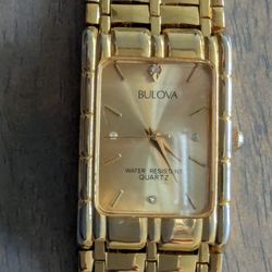 BULOVA MEN'S WRISTWATCH - VINTAGE 2000