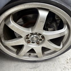 18x9 Xxr Wheels Te37 Replica.   Fs Or Trade