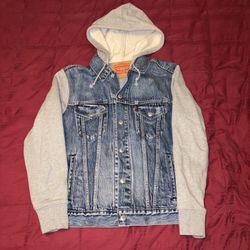 Levi Strauss - Levi’s Men's Hybrid Hoodie Denim Jacket - Size Medium (M)