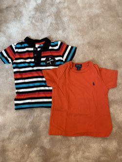 Polo Boys Collar Shirt and t-shirt