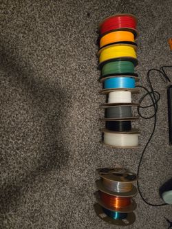 3D printer filament (PLA+silk)