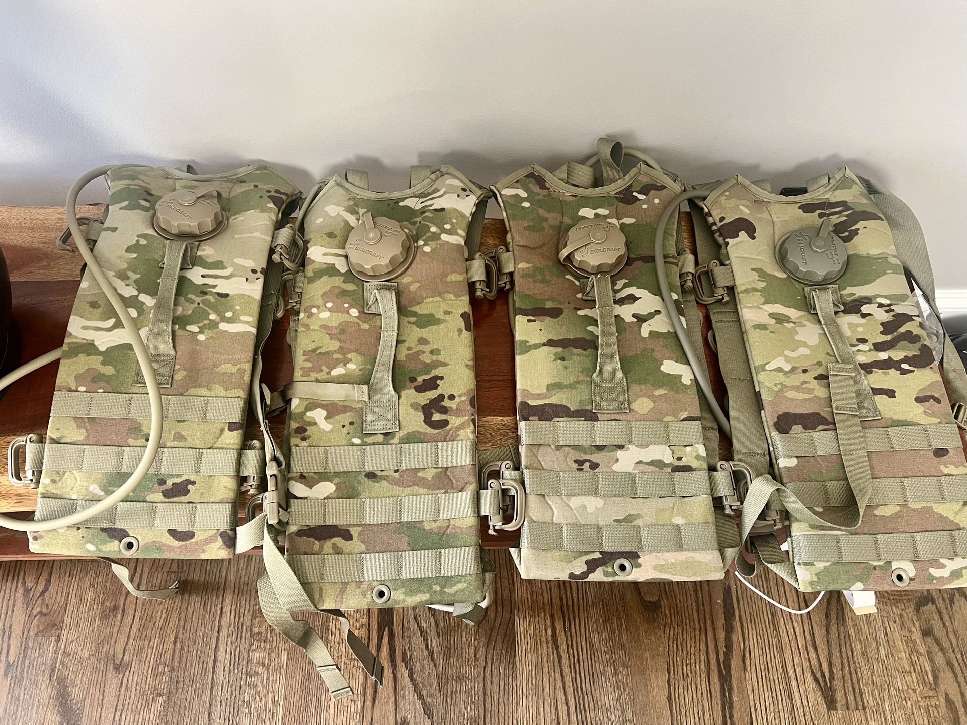 Lot of 4 Brand New Military Hydration Backpacks - $25 each