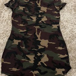 Army Tshirt Dress 