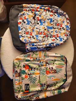 2 never used Mickey mouse backpacks.
