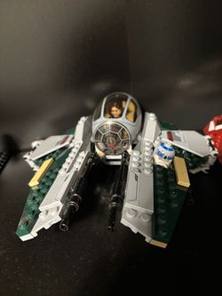 LEGO Star Wars Jedi Starfighter Set Built