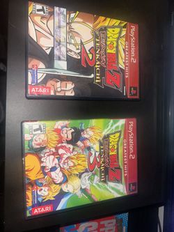 DBZBT2 And DBZBT3 PS2