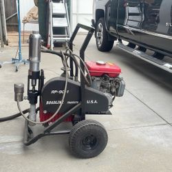 New Old Stock Speedflo Hyd Airless Paint Sprayer Never Had Any Paint Ran Through It probably It Will Run 2 Guns Possibly 3 Robin Air Engine 