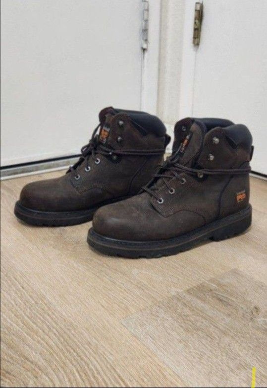 Timberland Steel Toe Men Boots Size 10 (Like New Used Twice)