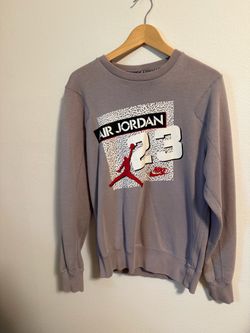 Vintage Nike Air Jordan 23 Elephant Print Men’s Crewneck Sweatshirt Gray Size  M